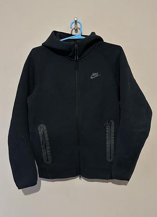 Зіп худі nike tech fleece full-zip hoodie black