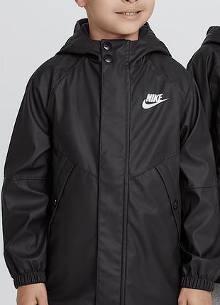 Куртка дощовик на флісі nike оригінал 5/6 років