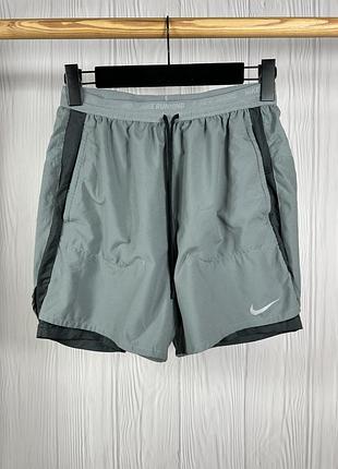 Nike running dri fit якісні шорти для бігу та спорту оригінал
