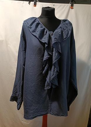 Шовкова блуза l/xl