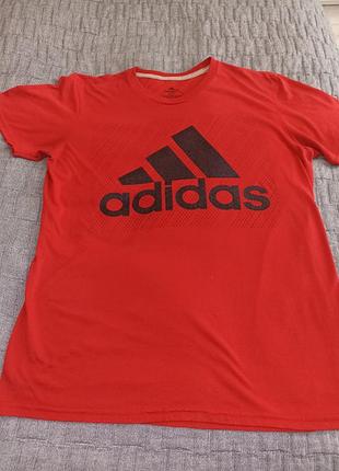 Котонова футболка adidas унісекс м