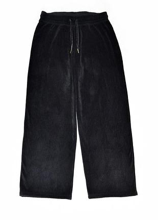 Піжамні домашні штани m&s велюр поліестер-еластан р.l\xl