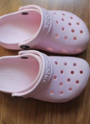 Дитяча пара сабо босоніжки сандалії аквашузи на дівчинку crocs classic clog