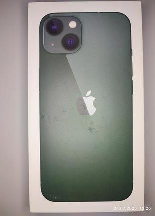 Коробка apple iphone 13, green 128gb, a2482 mng33ll/a
