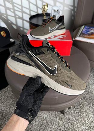 Мужские кроссовки nike air zoom winflo olive black 41-42-44-45-46