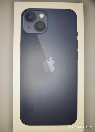 Коробка apple iphone 13, midnight 128gb, a2482 mla23ll/a