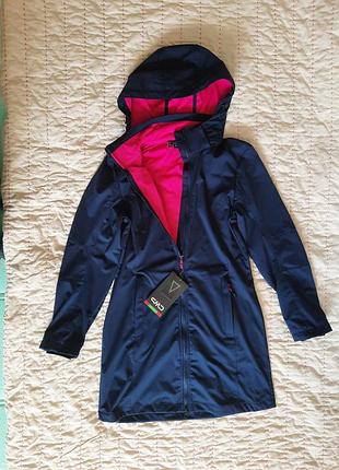 Куртка подовжена softshell cmp, софтшел, парка