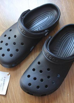 Унісекс сандалії босоніжки підліткові/дорослі сабо crocs crocs classic clog розмір 37-38 (j5) боснія