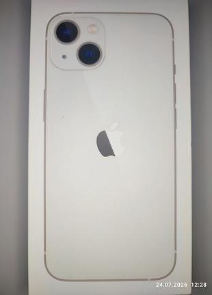 Коробка apple iphone 13, starlight 128gb, a2633 mlpg3hu/a