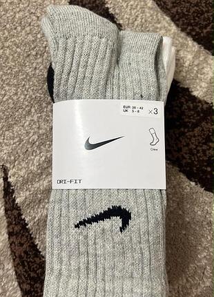 Оригінал шкарпетки nike u v cush crew - 3p value sx4508-965