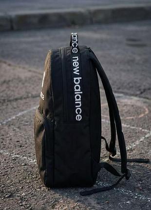 Мужской черный рюкзак new balance сумка портфель27 беланс 5