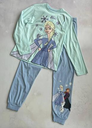 Пижама на девочку демисезонная frozen primark р.128 см (7-8 лет)