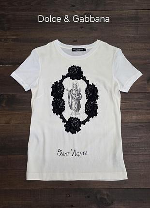 Жіноча футболка dolce &amp; gabbana sant'agata оригінал