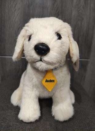 Винтажная игрушка собака лабрадор щенок собачка песик andrex 23 см