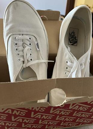 Vans літні білі
