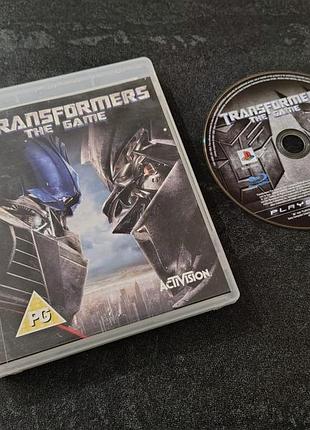 Диск transformers the game (playstation 3)
