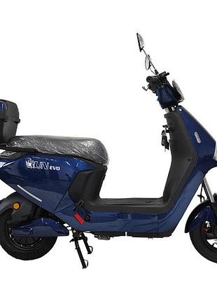 Велосипед с электромотором spark run evo 14" 72v/1200w/20ah синий