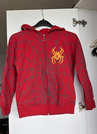 Тепле худі spider-man для хлопчика 140/146