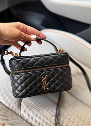 Шкіряна сумка в стилі ysl. стан чудовий. продаю в рази дешевше ніж купувала