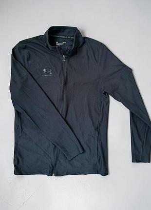 Спортивна кофта / кофта на блискавці under armour fitted (розмір м)