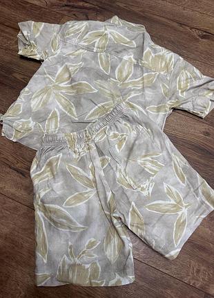 Льняний комплект zara