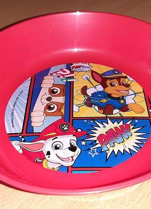 Тарілочка дитяча щенячий патруль  виробник нідерланди  уважно читайте умови пересилки!