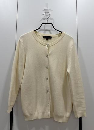 Жіноча кофтинка на гудзиках zara, m, бавовна, butter-yellow