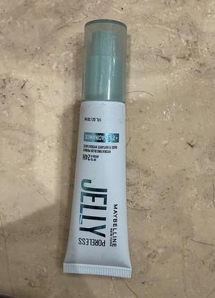 Maybelline new york poreless jelly blurring primer  праймер з ефектом маскування пор, що зволожує шкіру до 24 годин