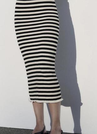 Спідниця у смужку zara