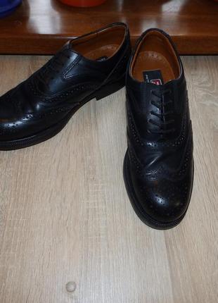 Оксфорды , броги , туфли petroleum oxford brogue