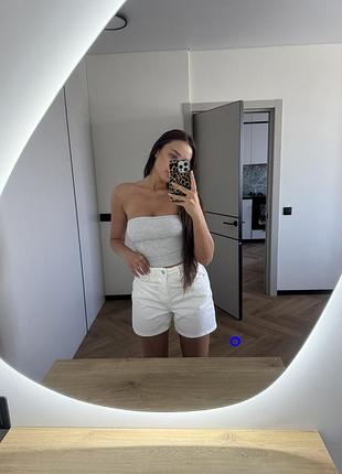 Білі шорти zara