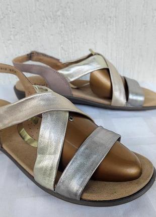 Босоножки кожанние hotter cоmfort concept р.38-38.5