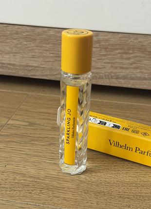 Мініатюра нішевого парфуму vilhelm parfumerie sparkling jo eau de parfum.