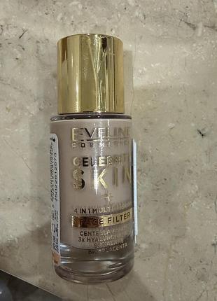 Eveline cosmetics glow booster  багатофункціональна основа для обличчя