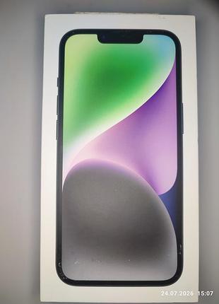 Коробка apple iphone 14, midnight 128gb, a2649 mpua3ll/a