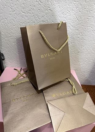 Пакет bvlgari подарунковий