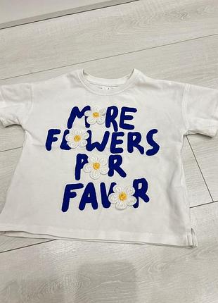 Футболка zara 5-6 років