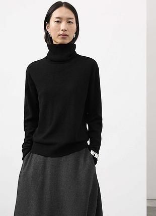 Кашеміровий светр водолазка з горловиною коміром кашемір autograph marks & spencer кашемировый свитер водолазка с горловиной воротником под горло
