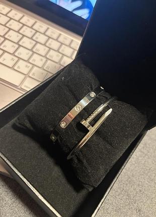 Набір браслетів в стилі cartier