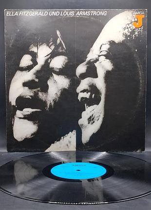 Ella fitzgerald und louis armstrong – ella und louis – 1978 amiga jazz collection / платье /винил /vinyl /vintage