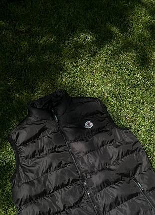 Жилетка чоловіча moncler чорна