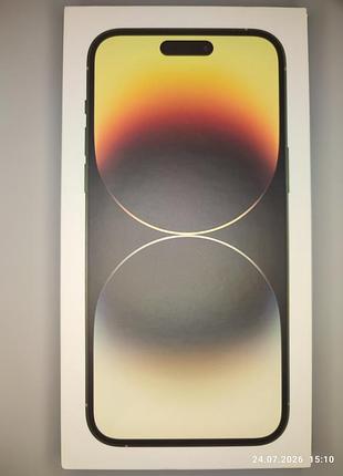 Коробка apple iphone 14 pro max, gold 128gb, a2894 mq9r3sx/a
