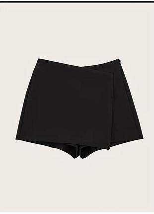 Шорти-юбка zara спідниця-шорти