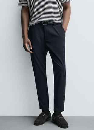 Брюки zara 19395 blue