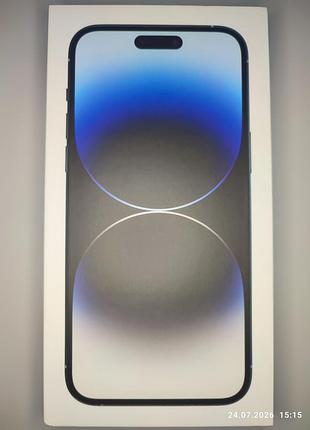 Коробка apple iphone 14 pro max, silver 256gb, a2894 mq9v3rx/a