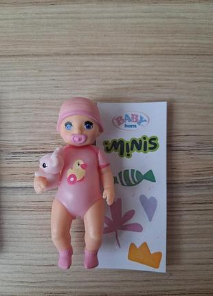 Лялька zapf creation baby born minis 3