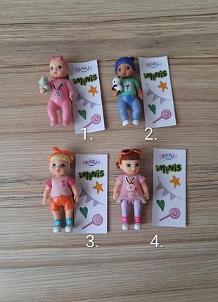 Лялька zapf creation baby born minis