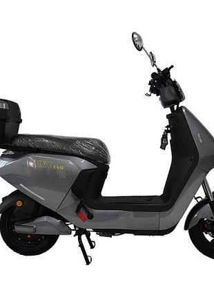 Велосипед з електромотором spark run evo 14" 72v/1200w/20ah сірий