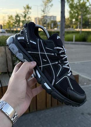 Кросівки asics gel kahana 8, чорні артикул: 1165-2