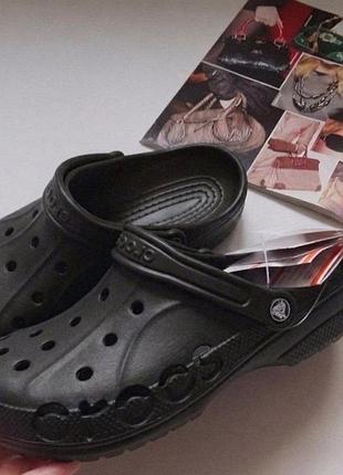 Мужские шлепанцы сабо crocs крокс